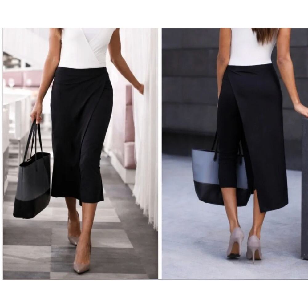 Betabrand The Sassiest Pant Women's XS Black Stretchy Comfort Activewear Travel